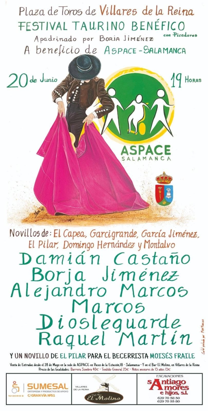 El gran gesto de Borja Jiménez en beneficio de ASPACE Salamanca: "Los toreros tenemos la oportunidad de ayudar a la gente" | Imagen 1