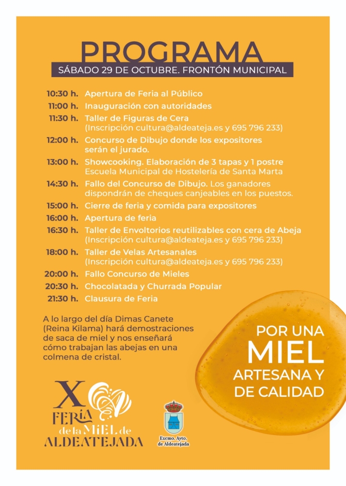 La Feria de la Miel de Aldeatejada se celebrar&aacute; este s&aacute;bado | Imagen 1