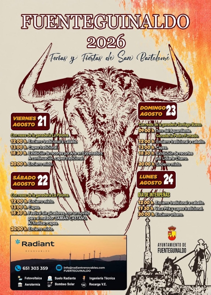 Fuenteguinaldo pone en marcha sus fiestas de San Bartolomé | Imagen 1