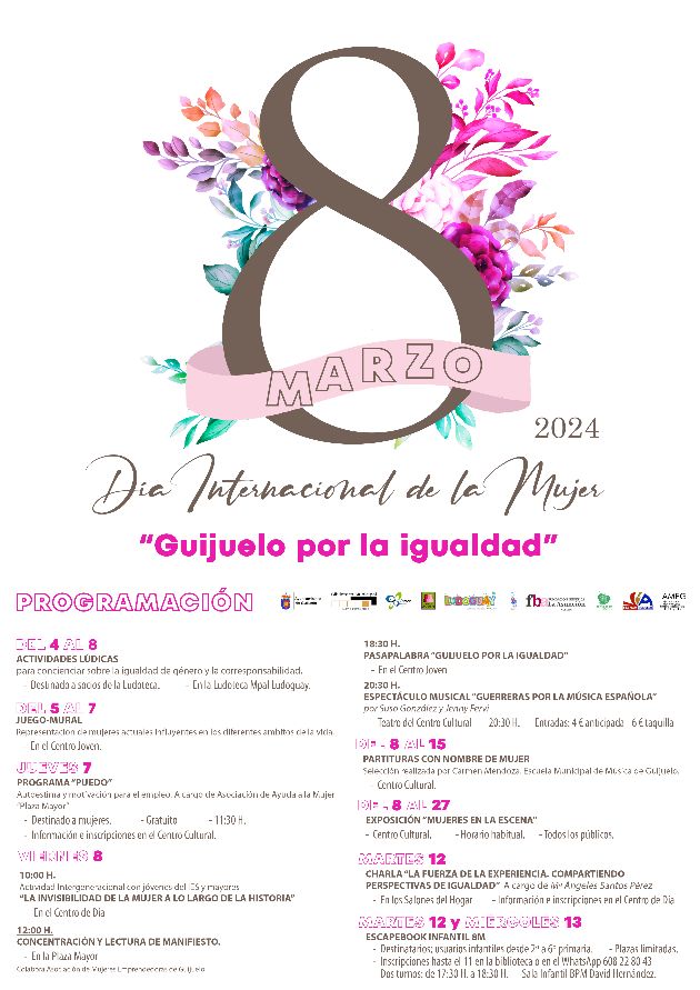 'Guijuelo por la igualdad': charla, exposici&oacute;n, manifiesto y m&uacute;sica por el D&iacute;a Internacional de la Mujer | Imagen 1