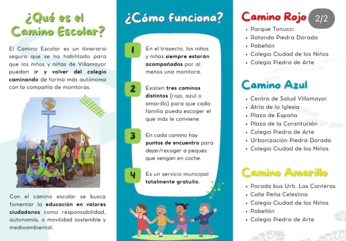 Villamayor impulsa el uso de su Camino Escolar | Imagen 3