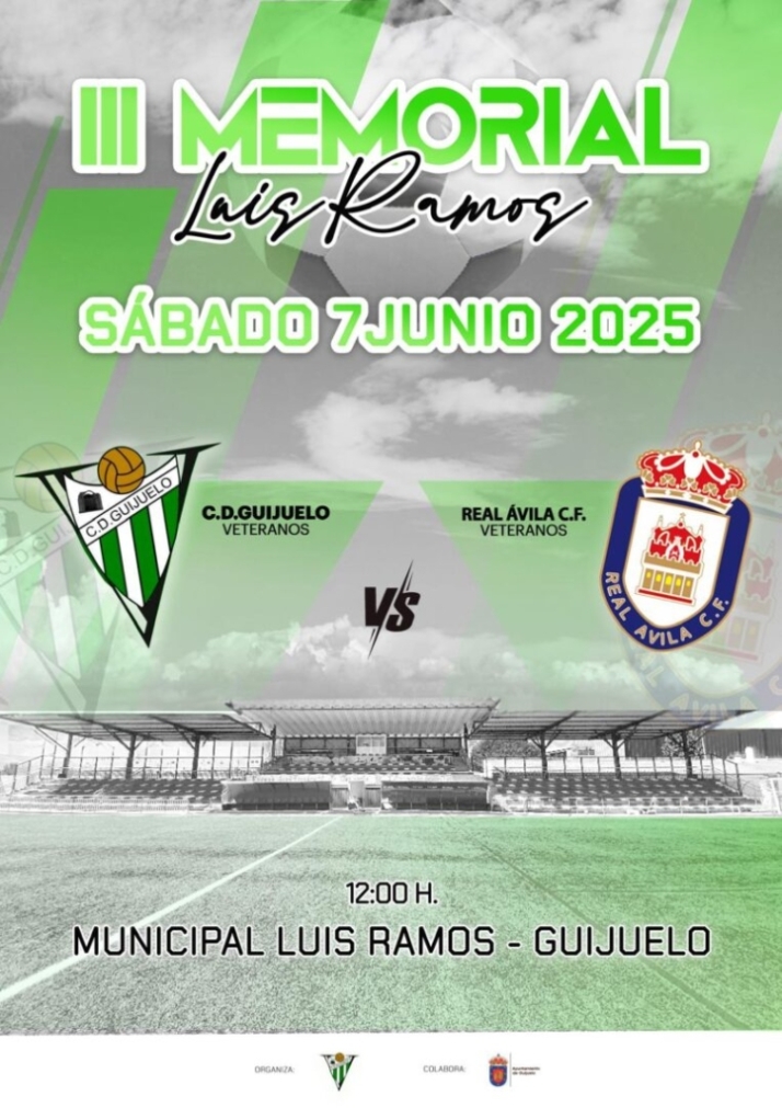 Guijuelo acoger&aacute; el III Memorial Luis Ramos el pr&oacute;ximo 7 de junio | Imagen 1