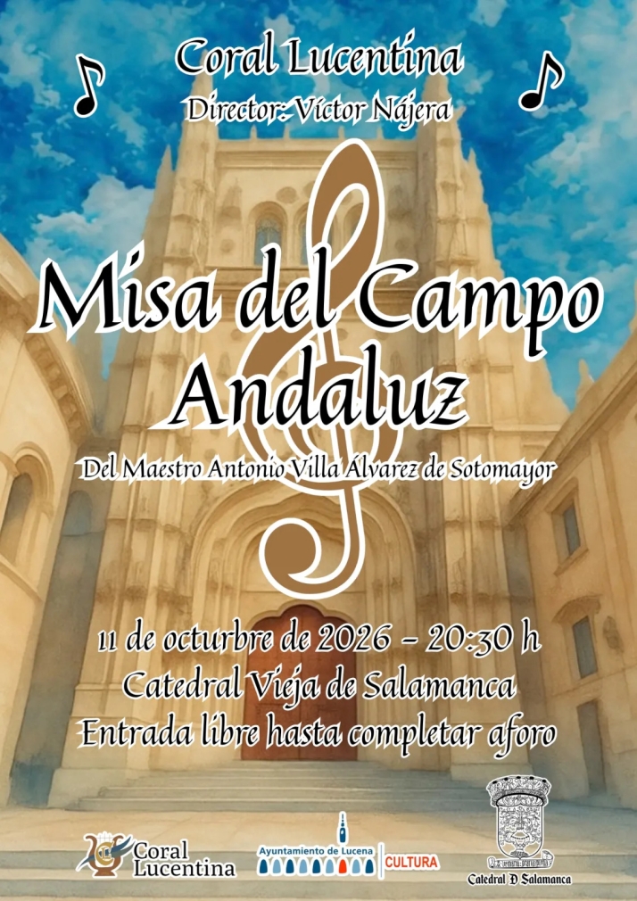 Entrada libre en la Catedral Vieja para la actuaci&oacute;n de la Coral Lucentina, que celebra sus 70 a&ntilde;os  | Imagen 1