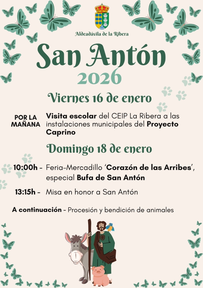 Aldead&aacute;vila celebra San Ant&oacute;n, y la feria 'Coraz&oacute;n de las Arribes' en homenaje a 'La Bufa' | Imagen 1