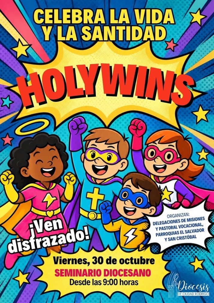 Holywins reunirá a niños y niñas disfrazados en el Seminario Diocesano | Imagen 1