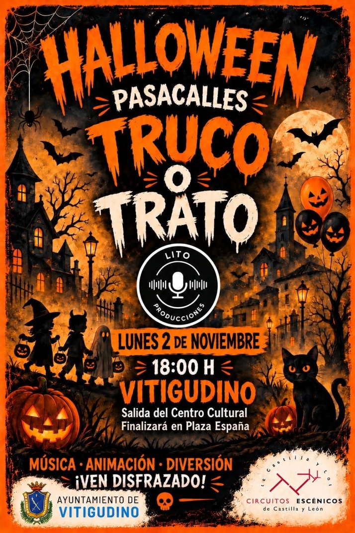 El Túnel del Terror de Asprodes triunfa en Vitigudino en la víspera de Halloween | Imagen 1