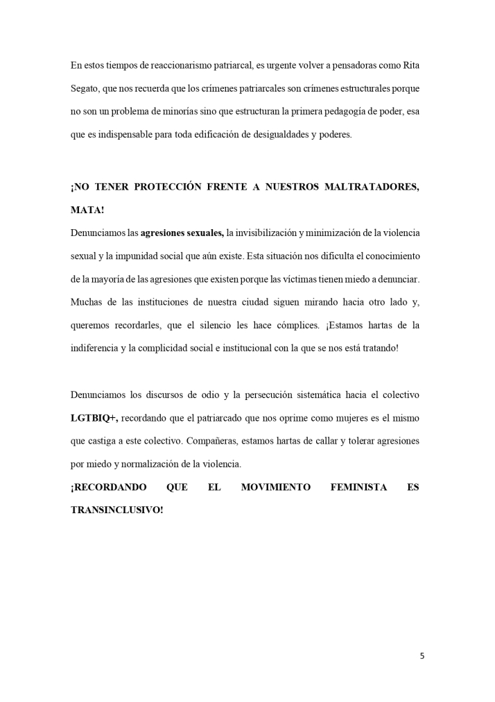 Salamanca clama por la igualdad, la libertad y los derechos para todas | Imagen 5