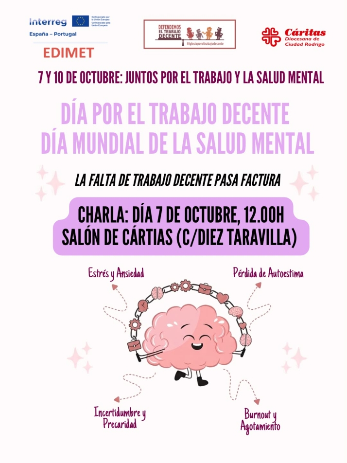Ciudad Rodrigo pone el foco en la salud mental a pocos d&iacute;as de su D&iacute;a Mundial | Imagen 1