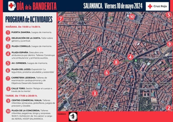 Buen tiempo y solidaridad para celebrar en Salamanca el D&iacute;a de la Banderita | Imagen 1