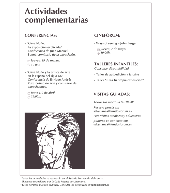 FOTOS | Salamanca acoge una exposici&oacute;n sobre Gaya Nu&ntilde;o para entender la reconstrucci&oacute;n art&iacute;stica tras la Guerra Civil | Imagen 1