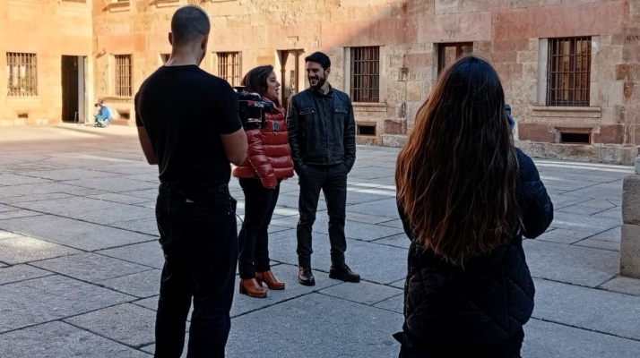 Alejo Sauras protagoniza un vídeo sobre el atractivo de Salamanca para rodajes | Imagen 1