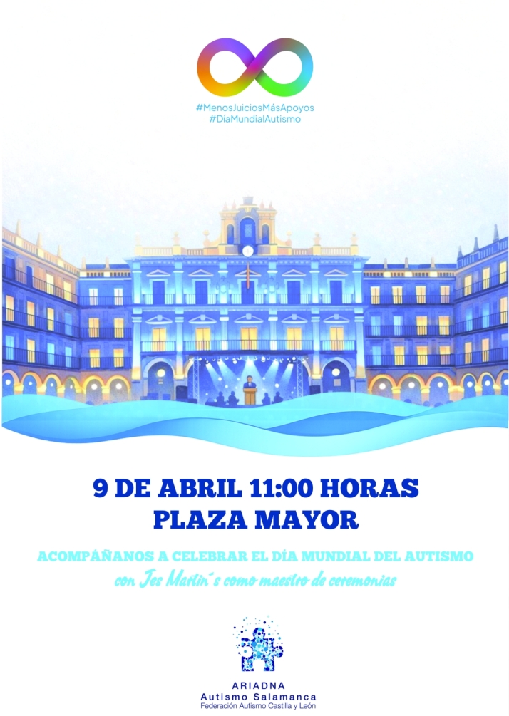 La Plaza Mayor se te&ntilde;ir&aacute; de azul este jueves por el D&iacute;a Mundial del Autismo | Imagen 1