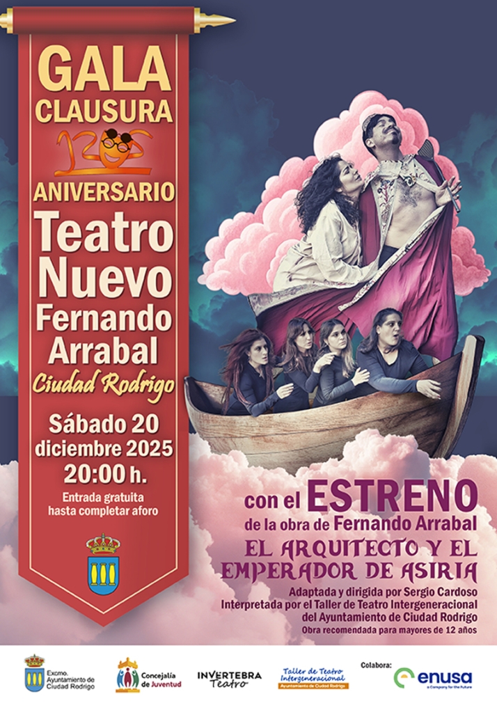 Una gala en dos actos cerrar&aacute; la conmemoraci&oacute;n del 125 aniversario del teatro de Ciudad Rodrigo  | Imagen 1