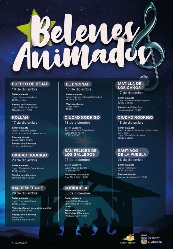 Nueve localidades salmantinas organizar&aacute;n belenes vivientes | Imagen 1