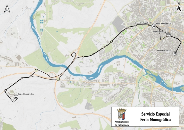 Autobuses gratuitos cada 20 minutos facilitarán el acceso a la feria Salamaq | Imagen 1