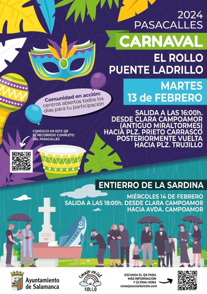 Ecos del carnaval de Brasil en Salamanca, concursos de disfraces y desfiles a ritmo de batucada | Imagen 2