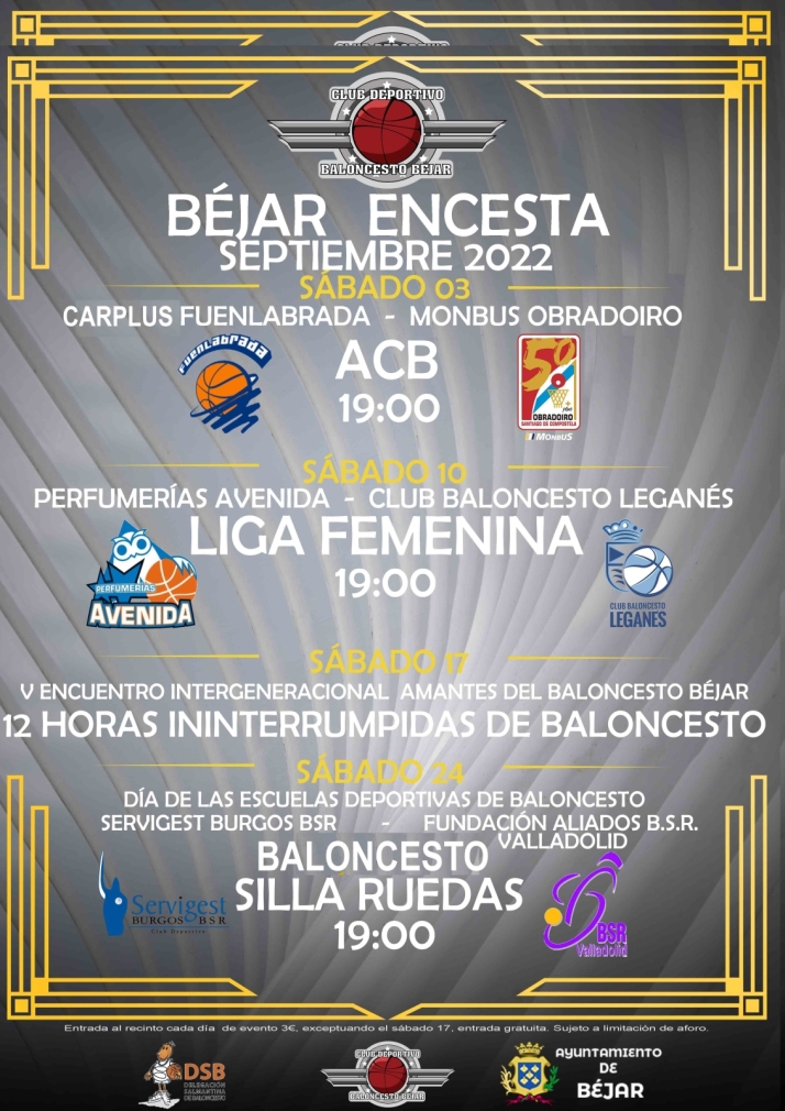 El baloncesto vive su particular fiesta durante el septiembre bejarano | Imagen 1