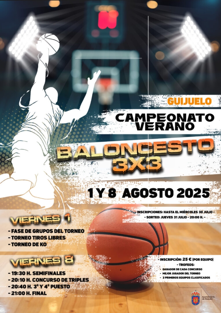 El torneo de verano de baloncesto en Guijuelo ser&aacute; el 1 y el 8 de agosto | Imagen 1