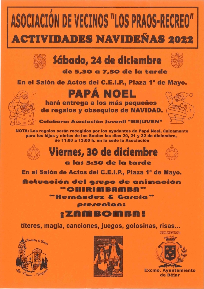 El barrio de Los Praos- Recreo se prepara para las fechas navide&ntilde;as | Imagen 1
