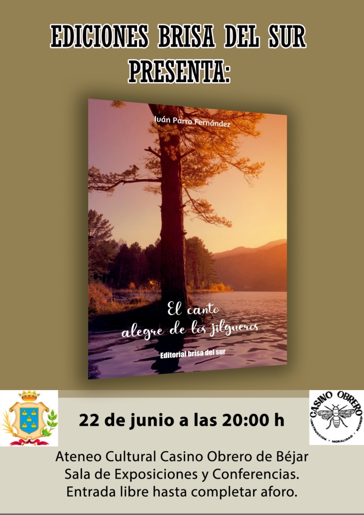 El escritor afincado en B&eacute;jar, Iv&aacute;n Parro, presenta su &uacute;ltima obra | Imagen 1