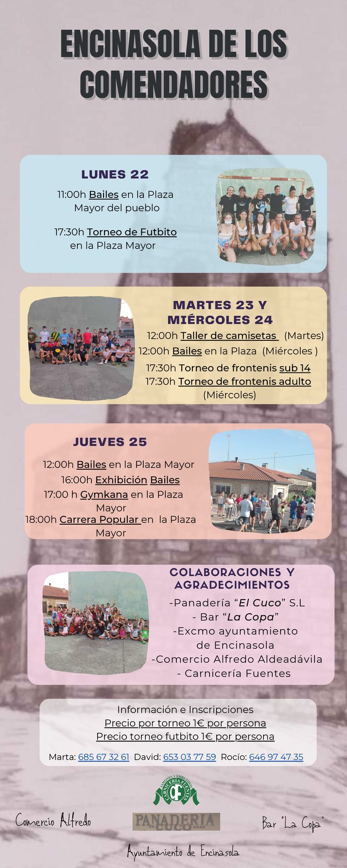 En Encinasola de los Comendadores inician unas prefiestas con mucho deporte | Imagen 1