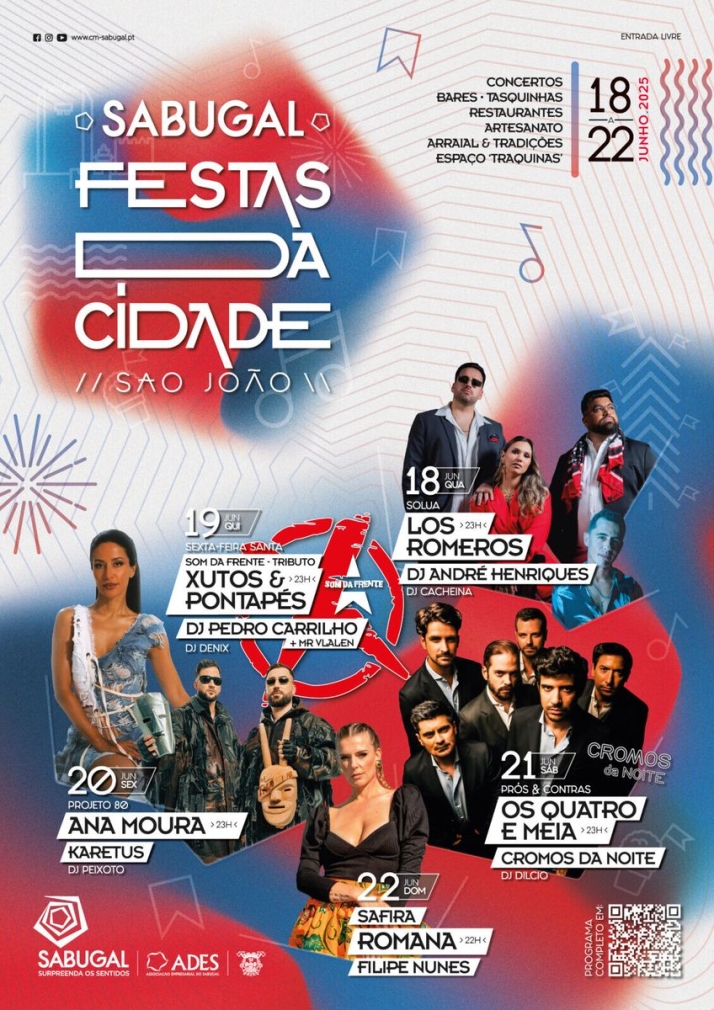 Cartel Festas da Cidade- Sabugal