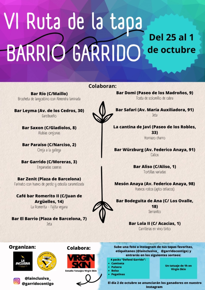 Comienza la VI ruta de la tapa por Garrido | Imagen 1