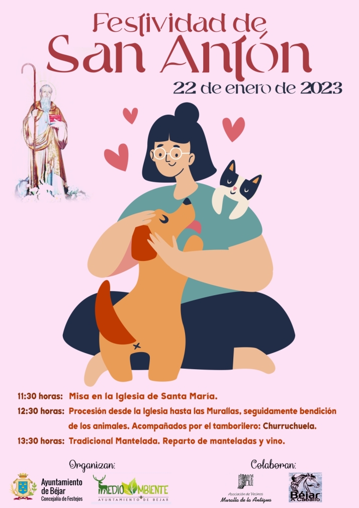 B&eacute;jar festejar&aacute; San Ant&oacute;n este pr&oacute;ximo domingo | Imagen 1