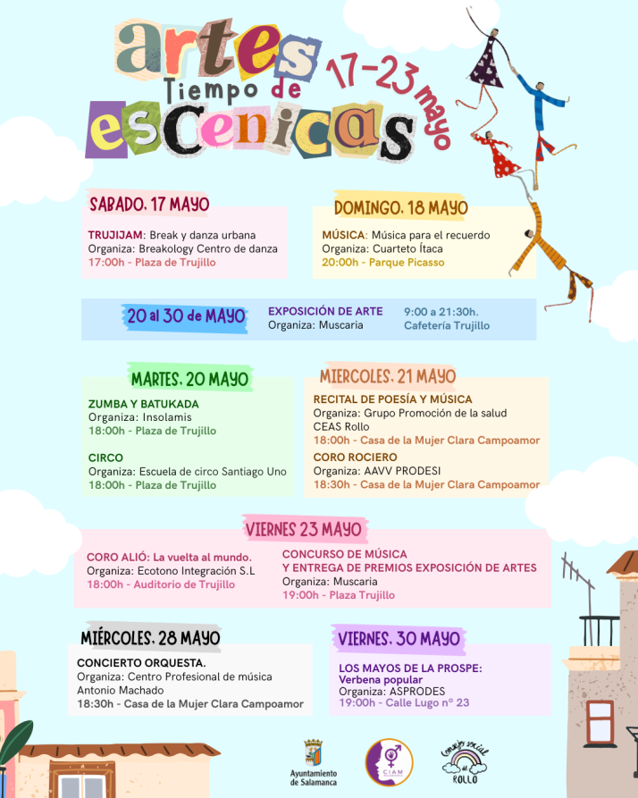 La Primavera de las Artes Esc&eacute;nicas florece en el Rollo con esta programaci&oacute;n cultural | Imagen 1