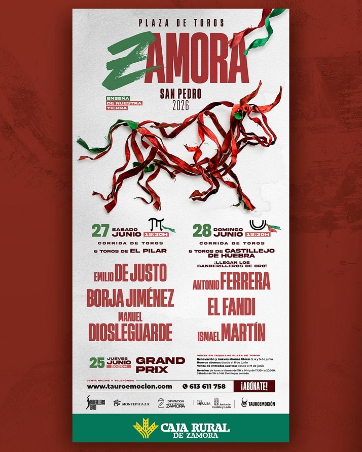 Manuel Diosleguarde e Ismael Mart&iacute;n har&aacute;n el pase&iacute;llo en la Feria de San Pedro de Zamora | Imagen 1