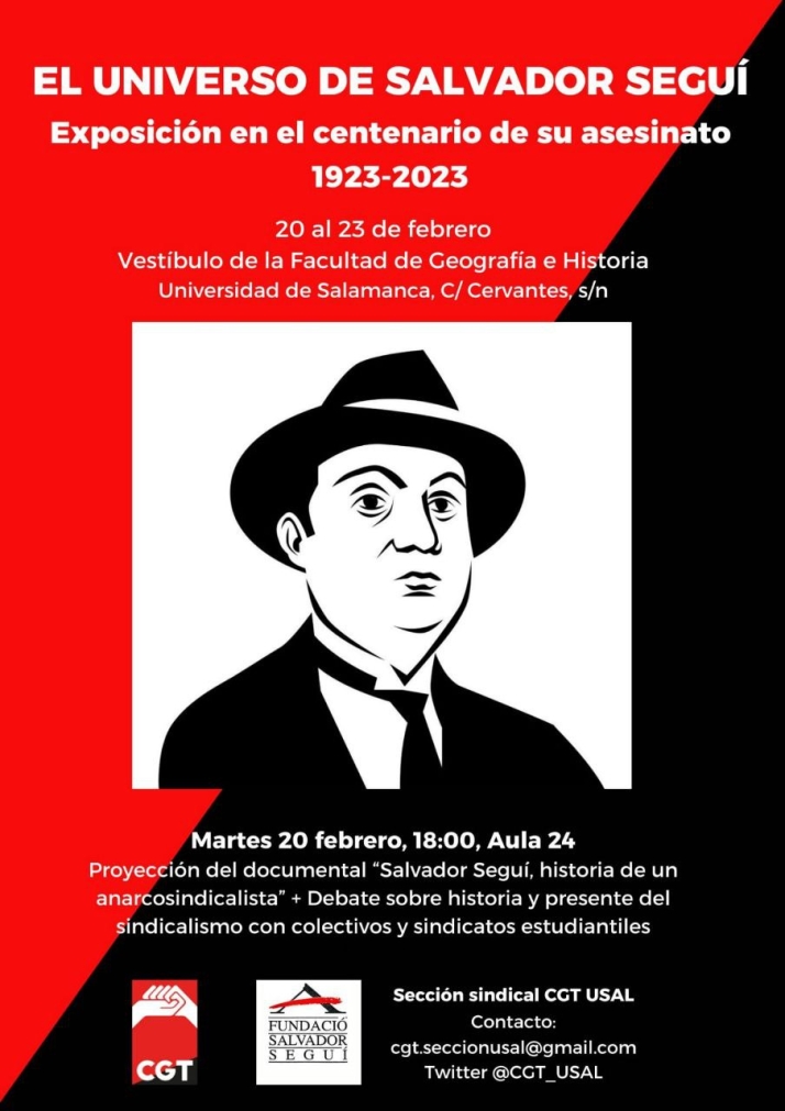Exposici&oacute;n y documental sobre Salvador Segu&iacute; en Salamanca | Imagen 1