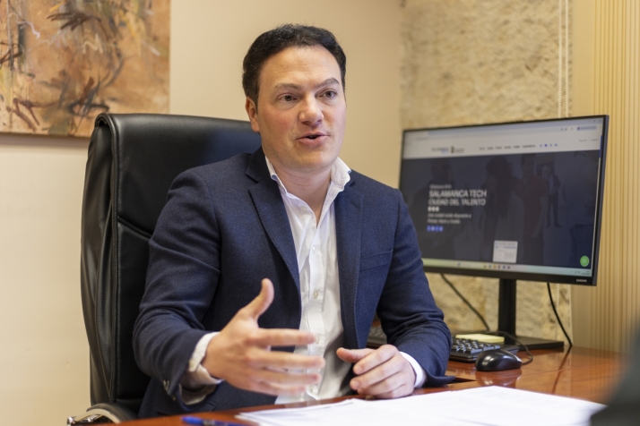 Pedro Mart&iacute;nez C&oacute;rdoba: "El objetivo es que cuando se diga Salamanca se piense en patrimonio, pero tambi&eacute;n en una ciudad tecnol&oacute;gica y de oportunidades" | Imagen 1