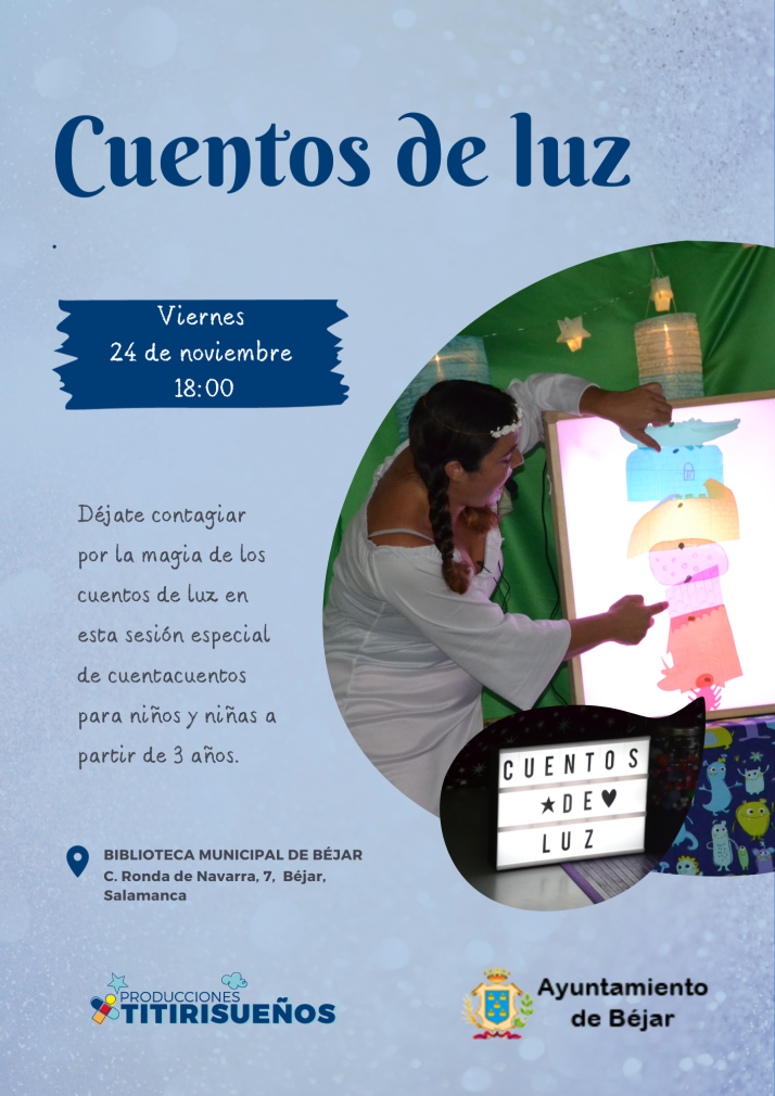 La luz y los cuentos se citan en el CMC San Francisco de B&eacute;jar | Imagen 1