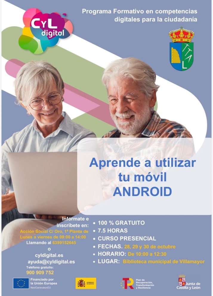 Nuevos cursos gratuitos de formaci&oacute;n digital para personas de todas las edades en Villamayor | Imagen 1