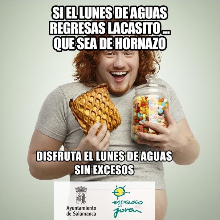 Original iniciativa para que los j&oacute;venes disfruten del Lunes de Aguas sin excesos | Imagen 1