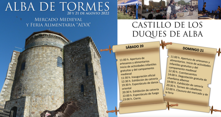 Mercado Medieval y Feria Alimentaria &lsquo;Alva&rsquo; junto al Castillo de los Duques de Alba | Imagen 1