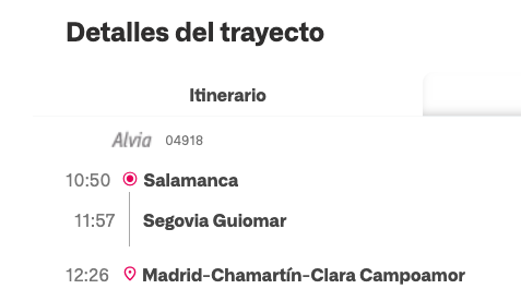 As&iacute; queda el mapa de los trenes entre Salamanca y Madrid: un nuevo ALVIA pero los fines de semana quedan excluidos  | Imagen 1