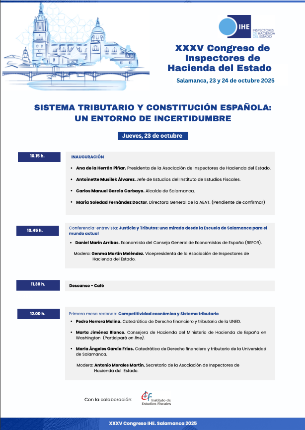 Salamanca reunir&aacute; a m&aacute;s de 600 inspectores de Hacienda para analizar el sistema fiscal | Imagen 1