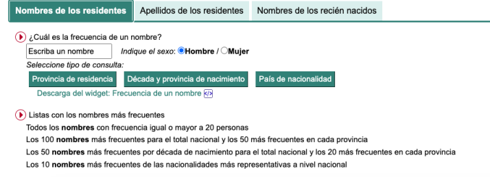 &iquest;Sabes cu&aacute;ntas personas se llaman igual que t&uacute;? | Imagen 1