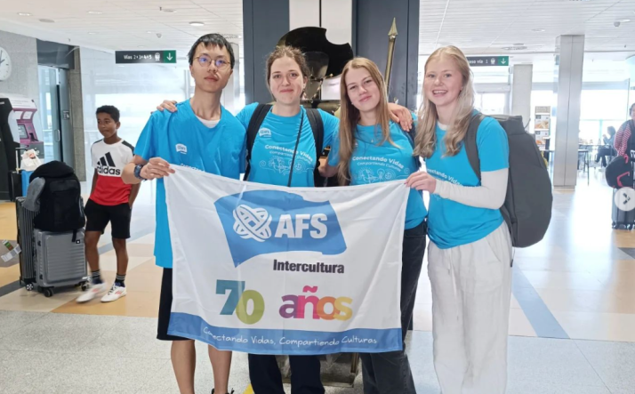El IES Tierra contar&aacute; de la mano de AFS con alumnas de Finlandia, Noruega y Letonia | Imagen 1