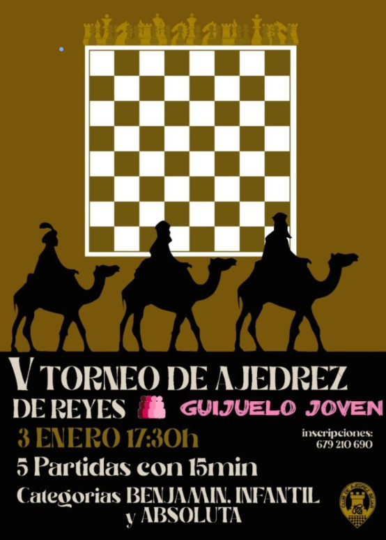 El ajedrez vuelve a Guijuelo por Navidad con el V Torneo de Reyes para todas las edades | Imagen 1