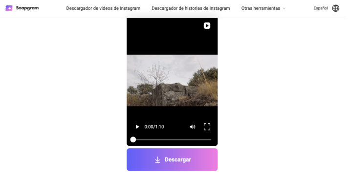 Por qu&eacute; Snapgram es el mejor descargador de videos de Instagram en 2026 | Imagen 4