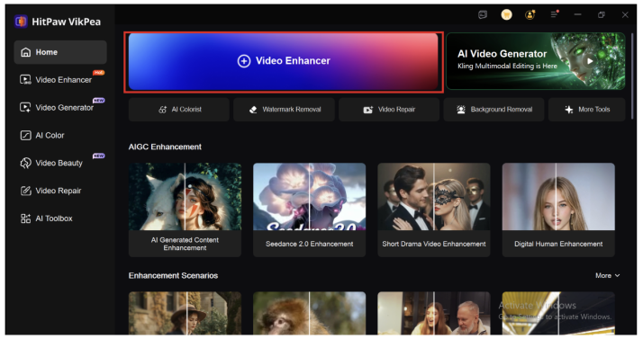 Arregla v&iacute;deos antiguos y borrosos: la mejor herramienta de v&iacute;deo con IA  | Imagen 5