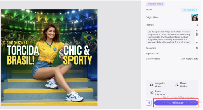 Generador de Im&aacute;genes IA para el Mundial: La Mejor Herramienta Gratuita para Crear P&oacute;sters de F&uacute;tbol y Avatares de Aficionados Online (2026) | Imagen 12