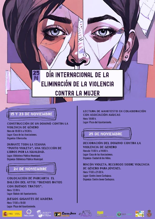 Carbajosa se suma al D&iacute;a Internacional de la Eliminaci&oacute;n de la Violencia contra la Mujer   | Imagen 1