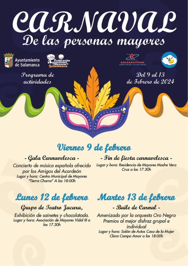 Los mayores tambi&eacute;n celebran el Carnaval | Imagen 1