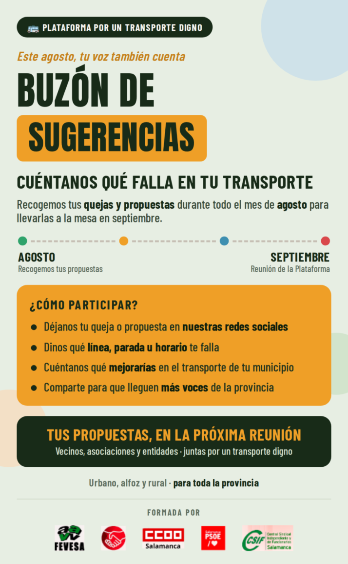 Desde el m&oacute;vil puedes mandar tus quejas o propuestas sobre el transporte en Salamanca  | Imagen 1