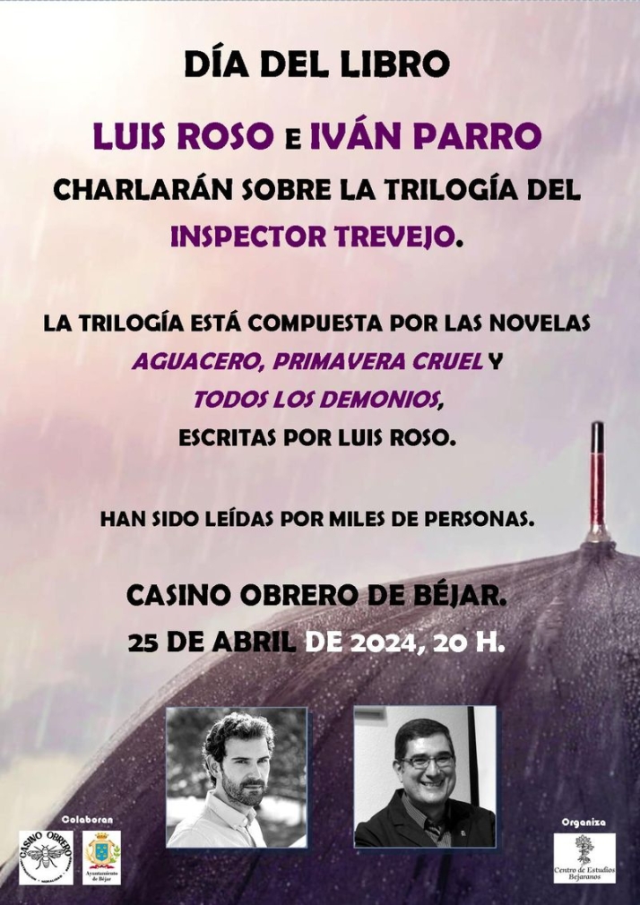 Di&aacute;logo sobre novelas negras en el Casino Obrero de B&eacute;jar | Imagen 1