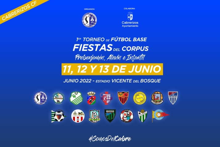 Casi medio millar de j&oacute;venes participar&aacute;n este fin de semana en el primer torneo de f&uacute;tbol base 'Fiestas del Corpus' del Cabrerizos | Imagen 1