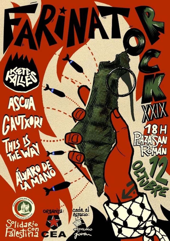 El Farinato Rock vuelve este 12 de octubre a la plaza de San Rom&aacute;n | Imagen 1
